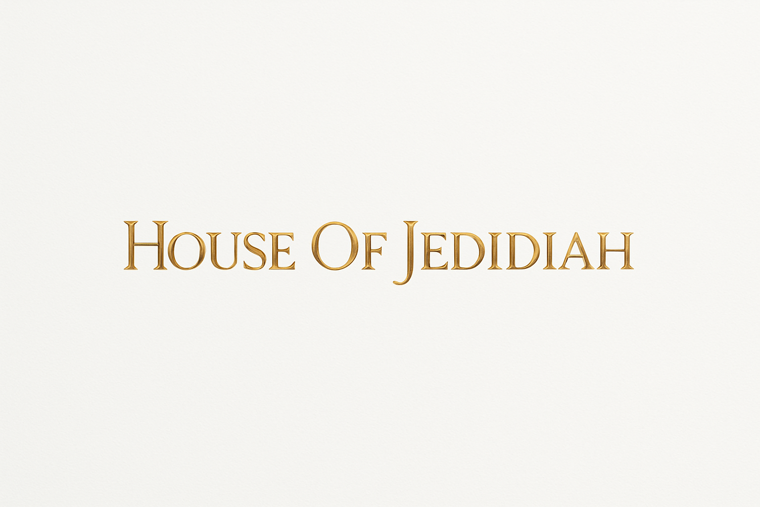Every Purchase Makes a Difference at House of Jedidiah
