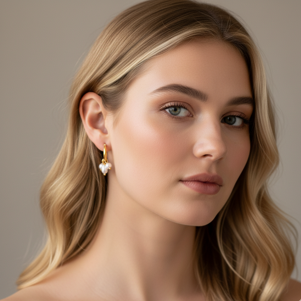 Sorrento Freshwater Pearl Drop Earrings - House Of Jedidiah