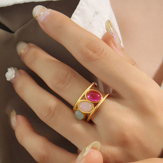 Cleopatra Ring Adjustable - House Of Jedidiah