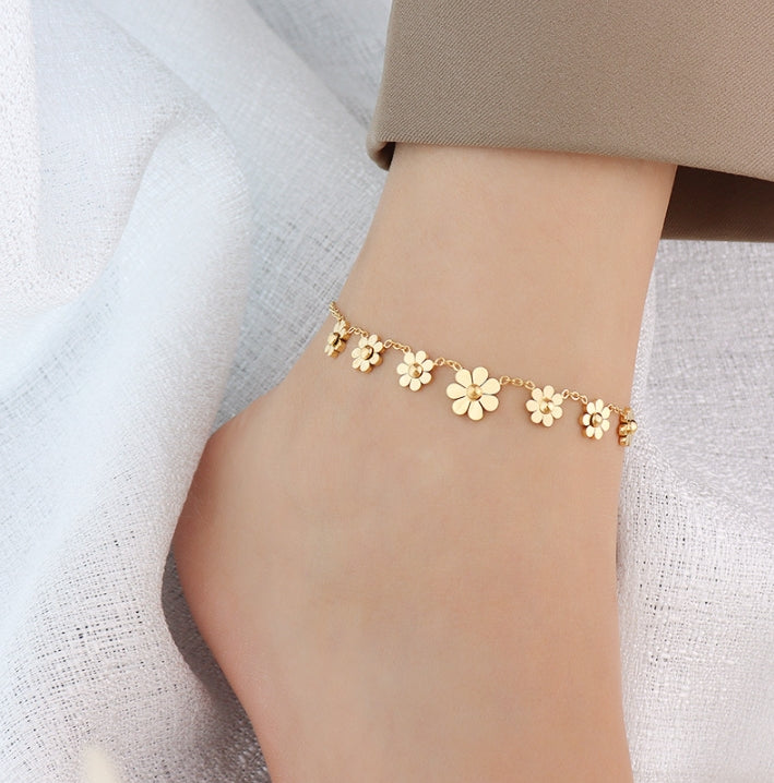 The Daisy Anklet - House Of Jedidiah