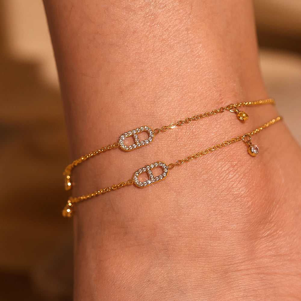 The Julia Anklet - House Of Jedidiah