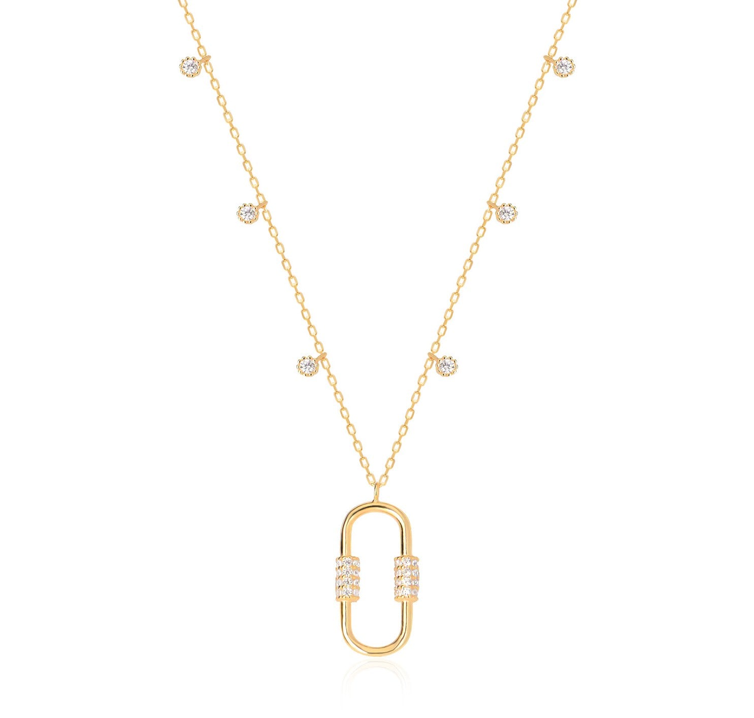 Princess Hook Necklace GOLD