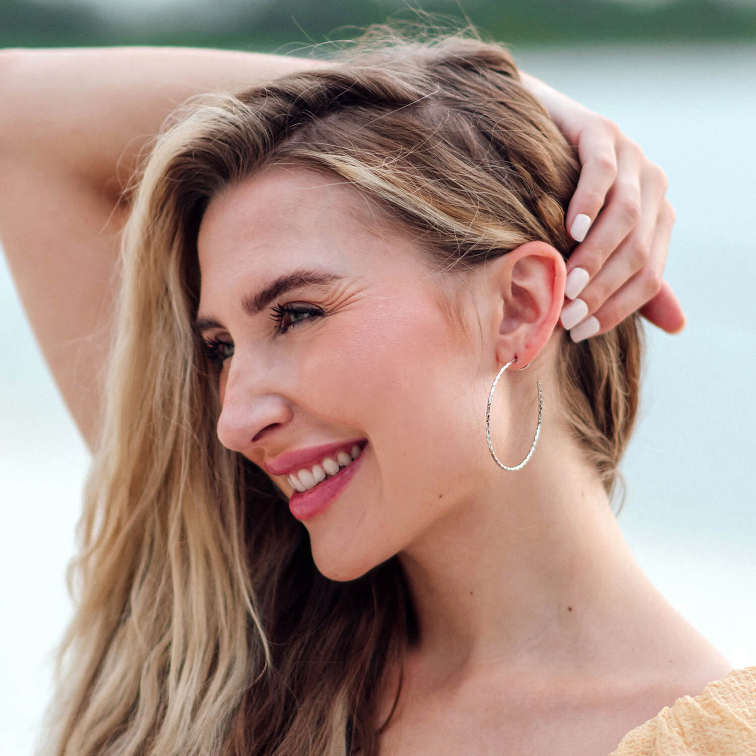 Samba Hoops SILVER 2 inches - House Of Jedidiah