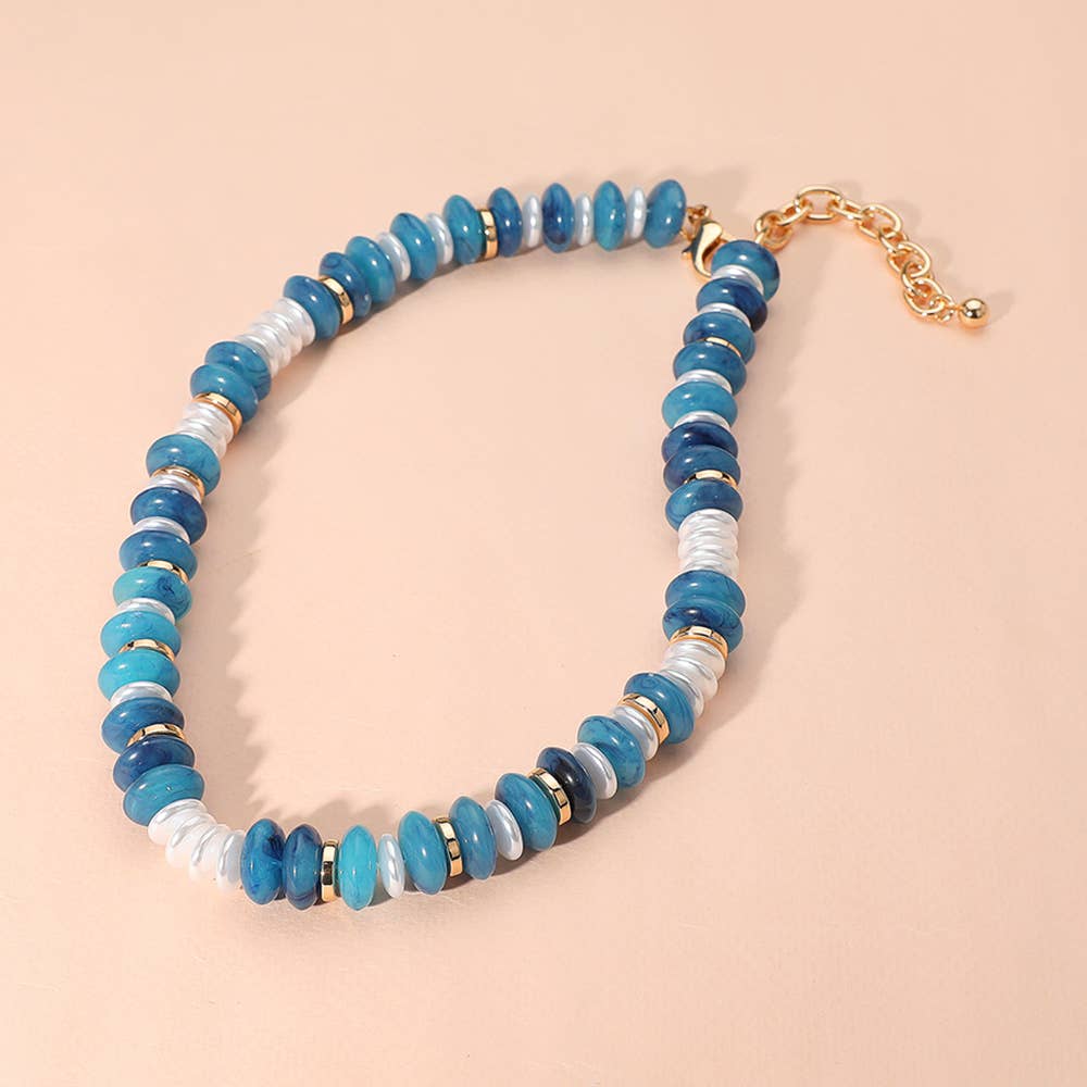 Perla Marmo Necklace - House Of Jedidiah