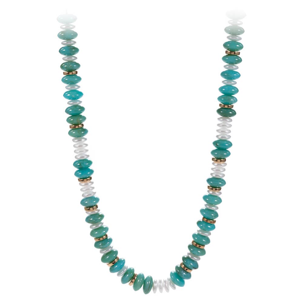 Perla Marmo Necklace - House Of Jedidiah