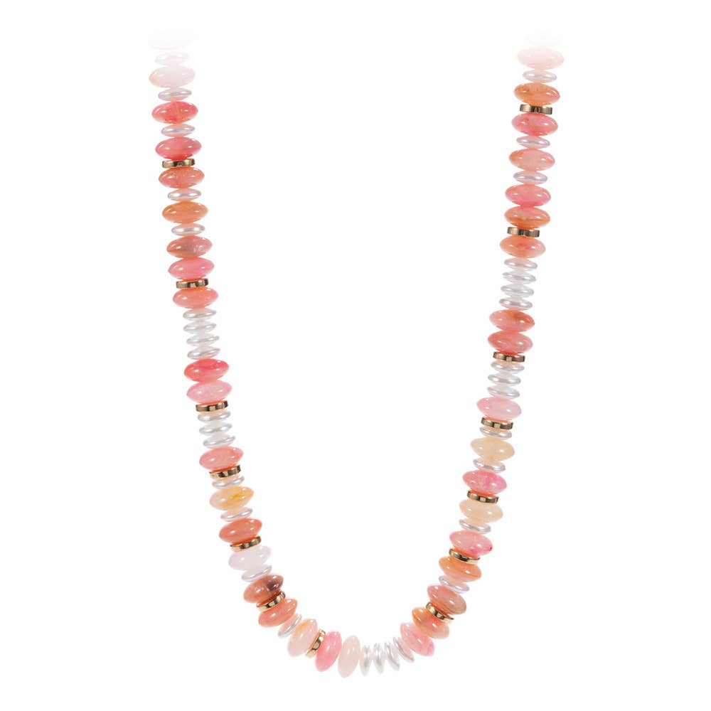 Perla Marmo Necklace - House Of Jedidiah