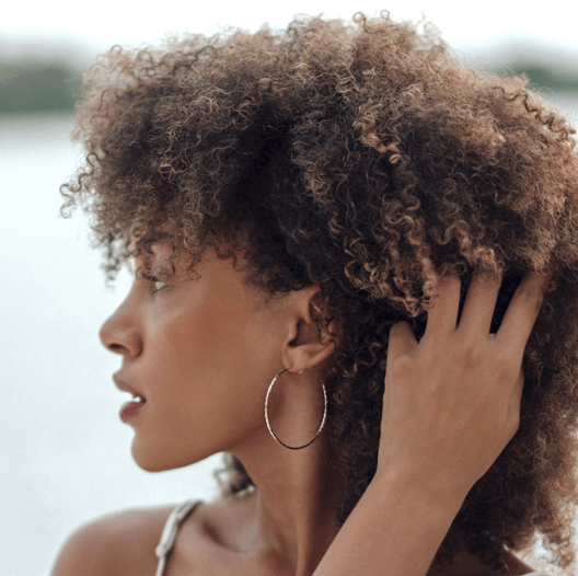 Samba Diamond cut Gold Plated Hoops 2.5 inches - House Of Jedidiah