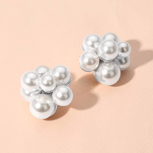 Perlina Cluster Earrings - House Of Jedidiah