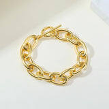 Siena Brass Chain Bracelet - House Of Jedidiah
