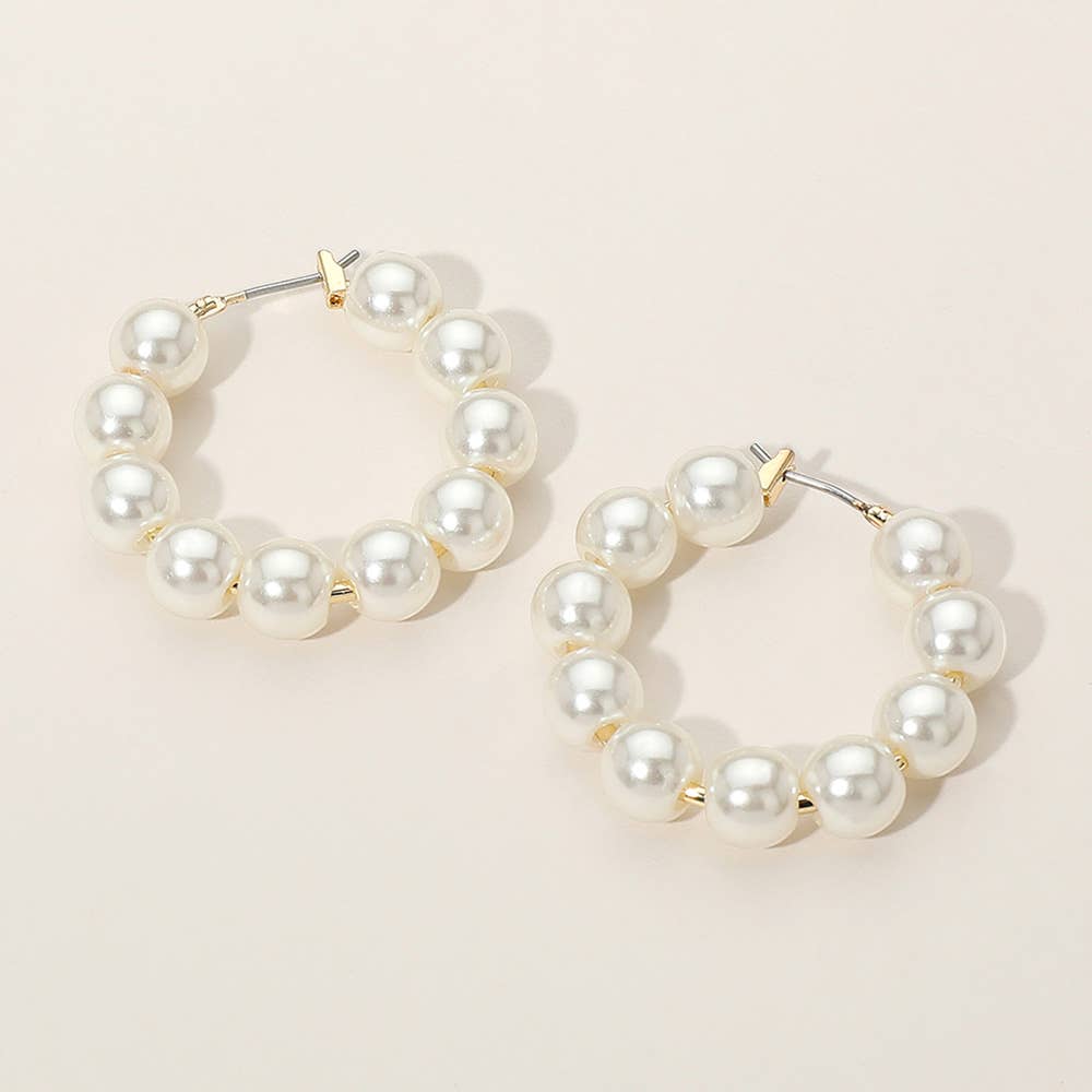 Giada Hoop Earrings - House Of Jedidiah