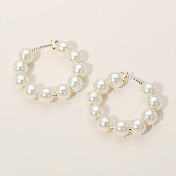 Giada Hoop Earrings - House Of Jedidiah