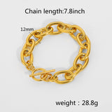 Siena Brass Chain Bracelet - House Of Jedidiah