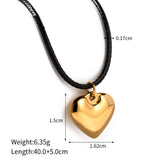 Amore Heart Pendant Necklace - House Of Jedidiah