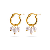 Sorrento Freshwater Pearl Drop Earrings