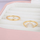 Royal 2 PC Ring GOLD - House Of Jedidiah