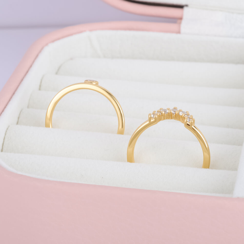 Royal 2 PC Ring GOLD - House Of Jedidiah