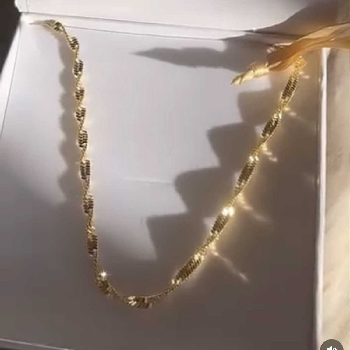 Fino Chain Necklace Gold - House Of Jedidiah