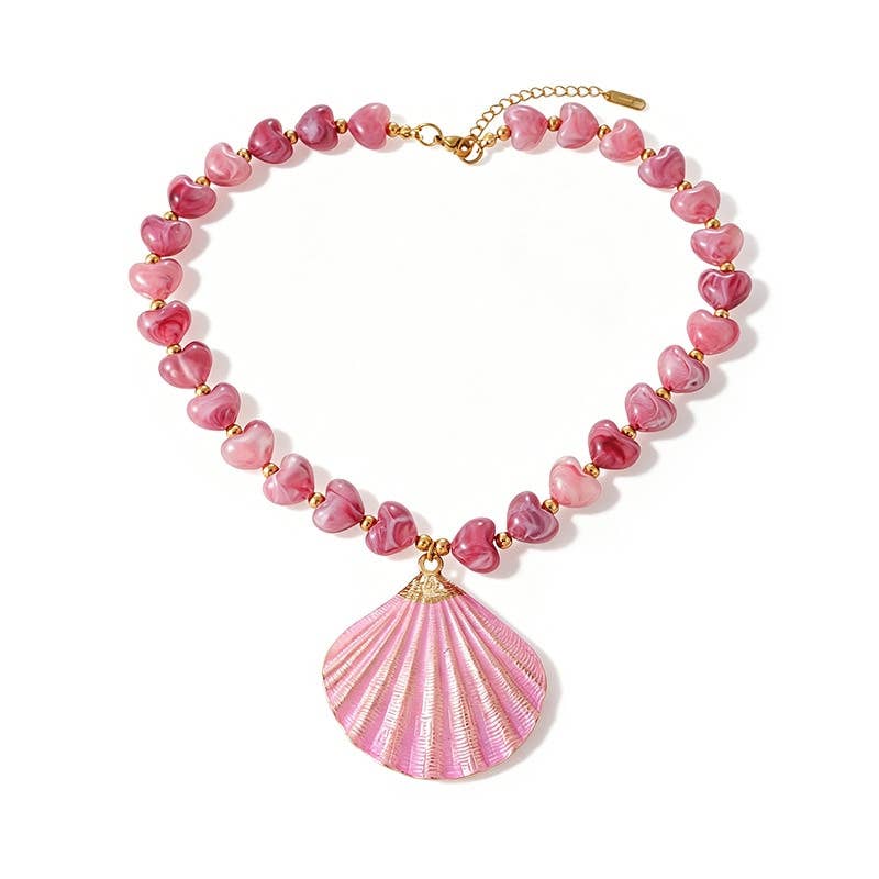 Sea Life Statement Necklace | Coastal Summer Jewelry - House Of Jedidiah