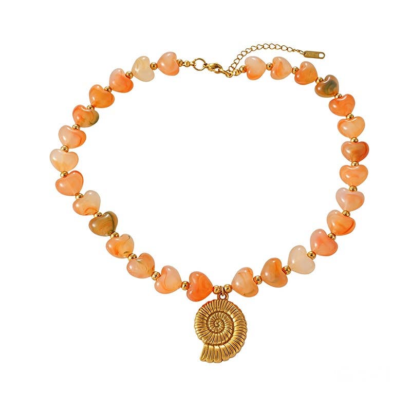 Sea Life Statement Necklace | Coastal Summer Jewelry - House Of Jedidiah