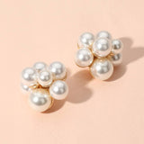Perlina Cluster Earrings - House Of Jedidiah