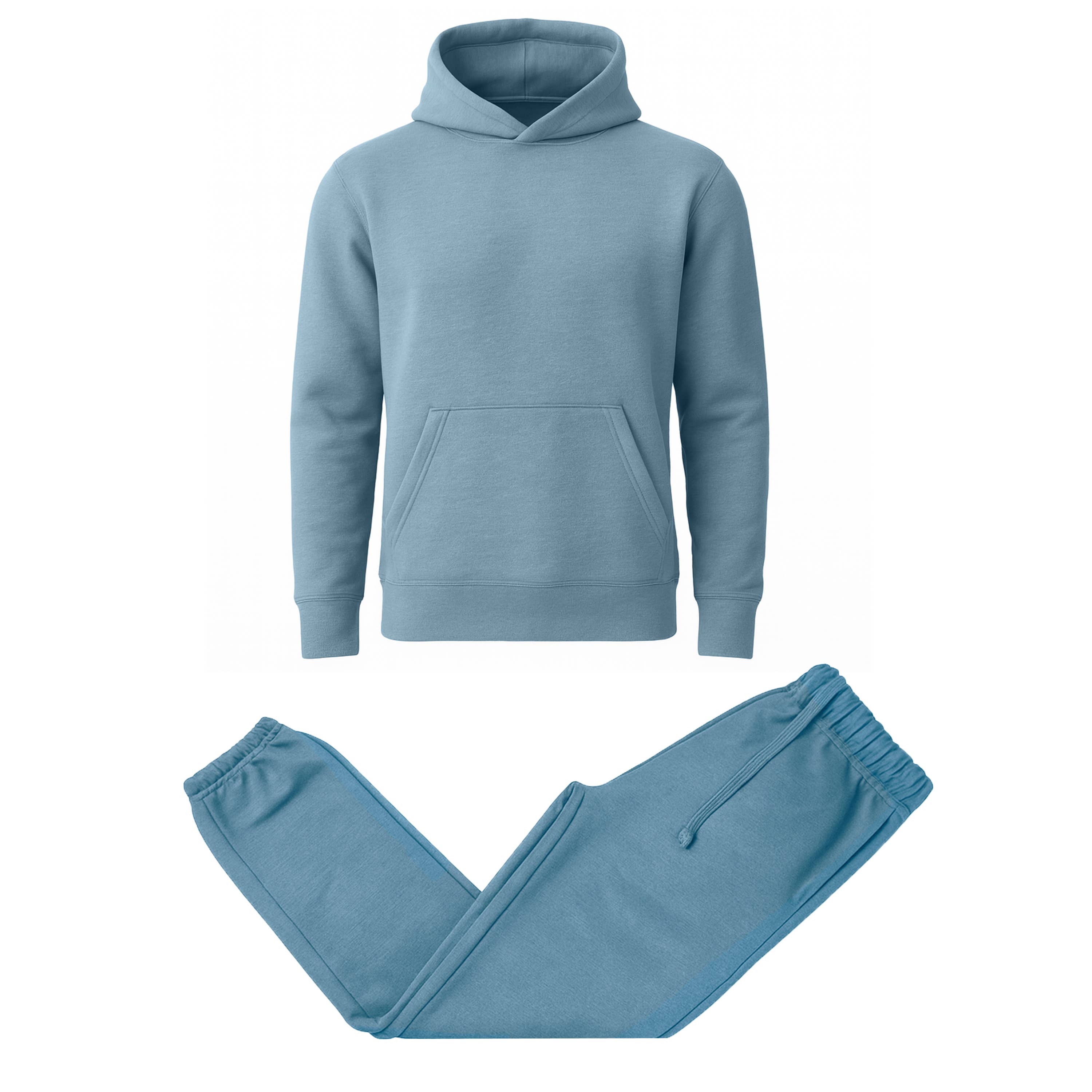 Men's Heavyweight Soft Fleece Pullover Hoodie & Jogger Set
