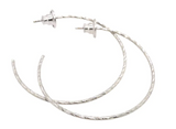 Samba Hoops SILVER 2 inches - House Of Jedidiah