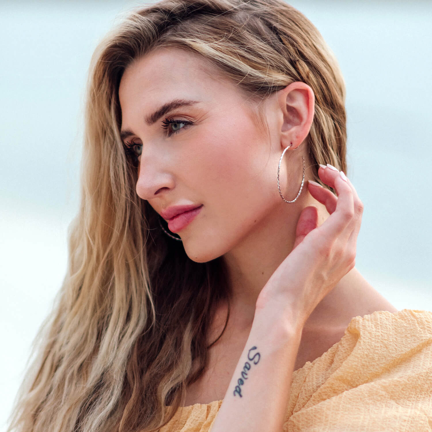 Samba Hoops SILVER 1.5 inches - House Of Jedidiah