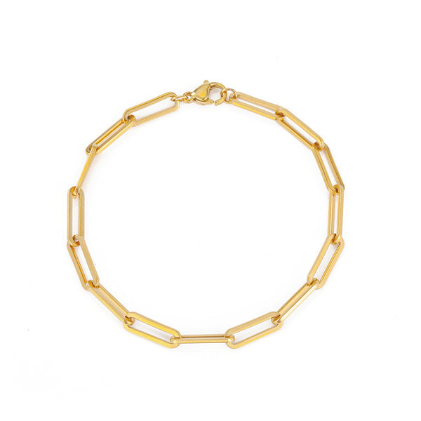 Elena Paperclip Bracelet